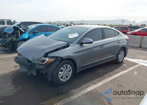 2017 Hyundai Elantra Se from USA, damaged, VIN KMHD74LF4HU385258